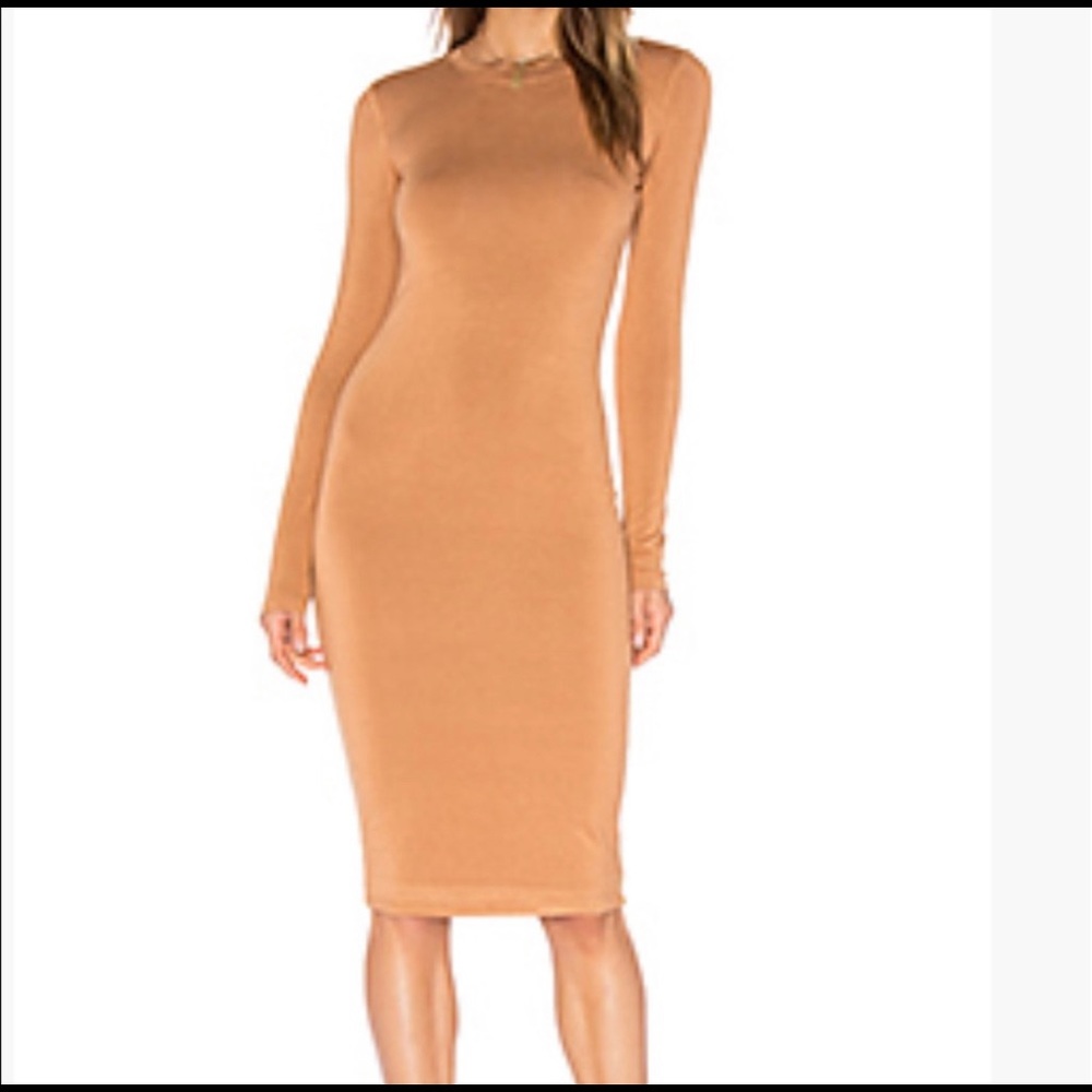 BLQ basiq long sleeved midi dress